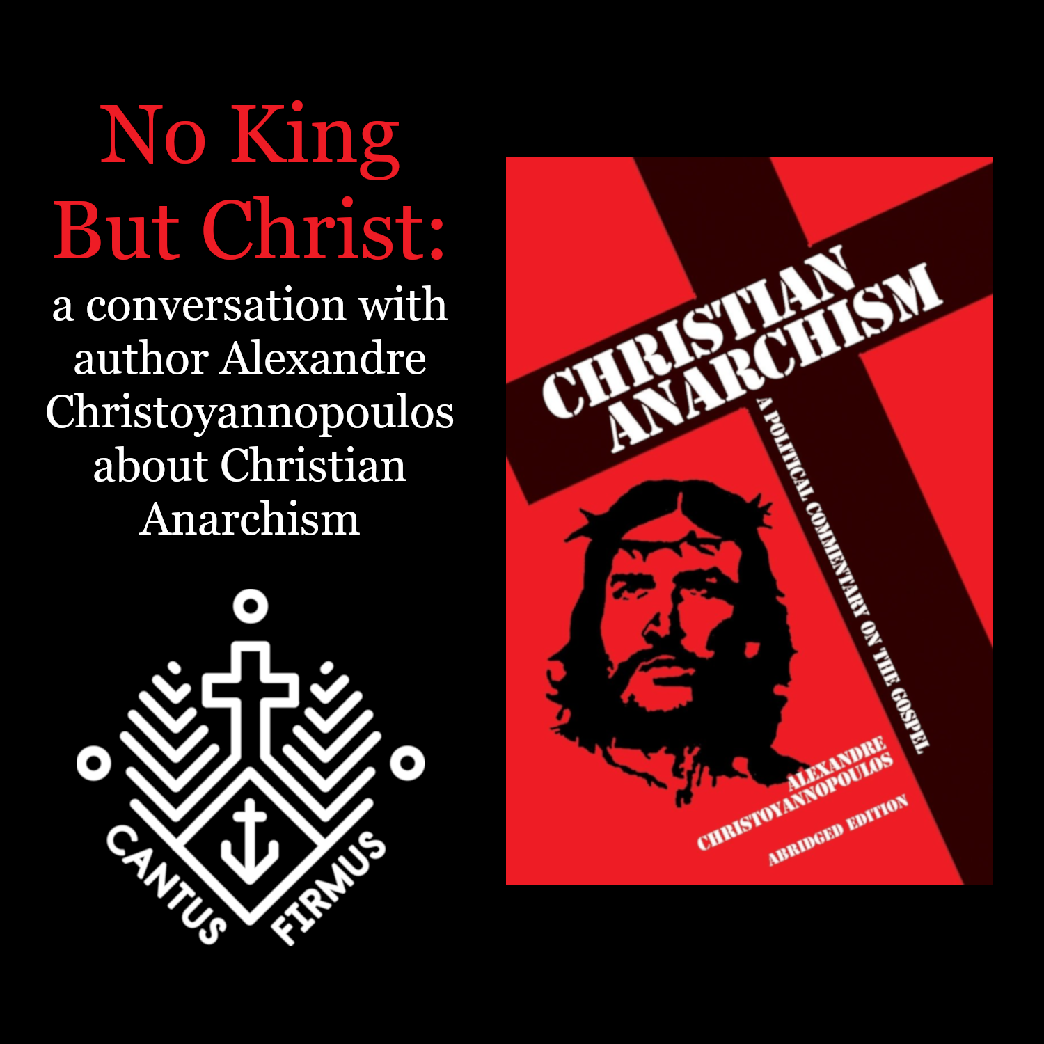 alexandre christoyannopoulos christian anarchism conversation